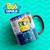 Caneca Bob Esponja A Felicidade do Mar na Sua Bebida Predileta 11319