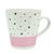 Caneca Cerâmica Chá Café Secret Coffee 300ml Rosa