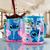 Caneca Disney Alfabeto Stitch Com Alça Interior Azul pck01/alf M