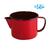 Caneca Leiteira Esmaltada Ágata 12 1 Litro Ewel com Bico Vermelho