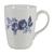 Caneca Porcelana Schmidt 225 ml - Dec. Cora Branco