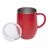 Caneca termica inox red c/tampa - 7133 VERMELHO