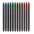Caneta em Gel PENTEL EnerGel Black 0.7mm Kit com 12 - Escolha a Cor Preto/Azul Petróleo/Verde/Vermelho
