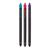 Caneta em Gel PENTEL EnerGel Black 0.7mm Kit com 3 - Escolha a Cor Azul Turquesa/Violeta/Rosa