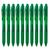 Caneta Gel PENTEL Energel Retrátil 0.7mm KIT 10 Unidades - Escolha a Cor Verde