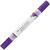 Caneta Marcador Ponta Dupla Faber Castell Parede Multimark Violeta