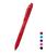 Caneta Pentel Esferográfica 0.7 Energel - X Grip Antideslizante Clic Retrátil Vermelho