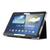 Capa Agenda Magnética Para Tablet Samsung Galaxy Note 10.1" (2014) SM-P600 / P601 / P605 + Película de Vidro Preto