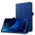 Capa Agenda Magnética Para Tablet Samsung Galaxy Tab A 10.1" SM-P585 / P580 + Película de Vidro Azul escuro