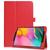 Capa Agenda Para Tablet Samsung Galaxy Tab A 10.1" (2019) SM-T510 / T515 + Película de Vidro Vermelho