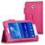 Capa Agenda Tablet Samsung Galaxy Tab3 7" SM-T110 / T111 / T113 / T116 + Película PET Rosa Escuro