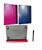 Capa ajustável suporte para Tablet 9 a 10.5 polegadas universal  + Caneta Touch Rosa Pink