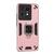 Capa Anel Magnetico Anti Impacto Para Motorola Edge 50 Pro Rose-gold