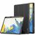 Capa Anti Impacto com Fino Acabamento Galaxy Tab S7 Plus 12.4 pol 2020 SM-T970 e SM-T975 Preto