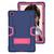 Capa Anti-shock Para Tablet Samsung Galaxy Tab 10.4" SM- T500 / T505 Azul Escuro-Rosa