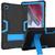 Capa Anti-shock Para Tablet Tab A8 10.5 SM- X200 / X205 + Película de Vidro  Preto / Azul