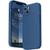 Capa Aveludada Silicone Anti Impacto Para iPhone 15 Todos Azul-marinho