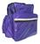 Capa Bag Mochila Delivery Motoboy Nylon S/ Isopor Roxo