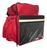 Capa Bag Mochila Delivery Motoboy Nylon S/ Isopor Vermelho/Preto