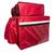 Capa Bag Mochila Delivery Motoboy Nylon S/ Isopor Vermelho inteiro