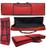 Capa Bag Para Teclado Casio Ctk-1300 Master Luxo Vermelho Vermelho