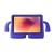 Capa Boneco Iguy Infantil Para Tablet Samsung Galaxy Tab A 7" SM-T285 / T280 + Película de Vidro Roxa