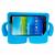 Capa Boneco Iguy Infantil Para Tablet Samsung Galaxy Tab3 7" SM-T110 / T111 / T113 / T116 + Película de Vidro Azul claro