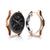 Capa Bumper Case compativel com Samsung Gear S3 Frontier Sm-R760 e Galaxy Watch 46mm Sm-R800 Rose Gold