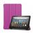 Capa C/ Interior de Camurça Para Fire Hd8 2022+ Caneta Touch Roxo