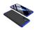 Capa Capinha 360 Fosca Anti Impacto Galaxy M52 5G Case Top Preta com azul