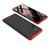 Capa Capinha 360 Fosca Anti Impacto Galaxy M52 5G Case Top Preta com vermelho