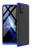 Capa Capinha 360 Fosca Anti Impacto Samsung Galaxy A21s 6.5 Preto com azul