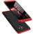 Capa Capinha 360 Fosca Galaxy A8 Plus Proteção A8+ Tela 6.0 Preto com vermelho