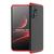 Capa Capinha 360 Para Samsung Galaxy A53 Fosca Anti Impacto Preta com vermelho