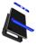 Capa Capinha 360 Samsung Galaxy S10 Tela 6.1 Anti Impacto Preto com azul