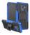 Capa Capinha Anti Impacto Hybrid Galaxy A8 Plus A730 A8+ Preto com azul