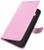 Capa Capinha Carteira Couro Samsung Galaxy A01 Tela De 5.7" Rosa