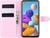 Capa Capinha Carteira Couro Samsung Galaxy A21s Tela de 6.5" Rosa