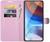 Capa Capinha Carteira Galaxy M52 5G Case Couro Flip Cartões Rosa