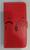 Capa Capinha Carteira para LG k41s Tela 6.5 colorido Vermelho gatinha
