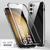 Capa Capinha Case 360 Magnetica Para Samsung Galaxy S23 Prata