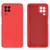 Capa Capinha Case A22/M32 Samsung Galaxy Silicone Aveludado Vermelho