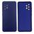 Capa Capinha Case A32 5G da Samsung Galaxy Silicone Aveludado Proteção de Câmera Colorida Azul Marinho