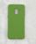 Capa Capinha Case A7 Samsung Galaxy Silicone Aveludado Proteção de Câmera Colorida Verde Militar