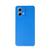 Capa Capinha Case Anti Impacto Aveludada Para Motorola Moto G84 Azul