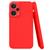Capa Capinha Case Aveludada Anti Impacto Para Xiaomi Poco F5 Vermelho