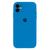 Capa Capinha Case Compatível Com iPhone 11 Silicone e Interior Aveludado Com Proteção da Câmera Azul-royal
