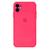 Capa Capinha Case Compatível Com iPhone 11 Silicone e Interior Aveludado Com Proteção da Câmera Rosa-pink