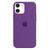 Capa Capinha Case Compatível com iPhone 12 Mini Silicone e Interior Aveludado Violeta