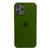 Capa Capinha Case Compatível Com iPhone 12 Pro Max Verde-musgo